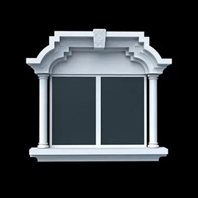 Minimalistisk Linear GRC dörr- och fönsterkarmar