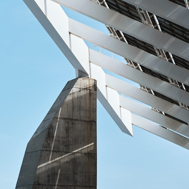 Flytande design arkitektoniska GRC gardinväggspaneler